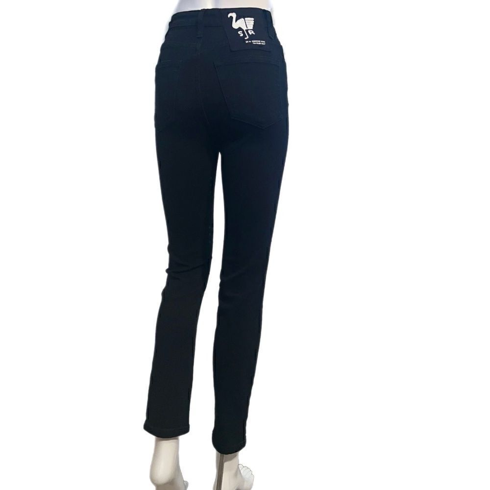 NWT FP X Sandrine Rose High Rise Skinny Mom Jeans - Black (24)